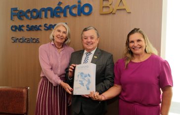 Fecomércio-BA recebe o Instituto de Cegos da Bahia