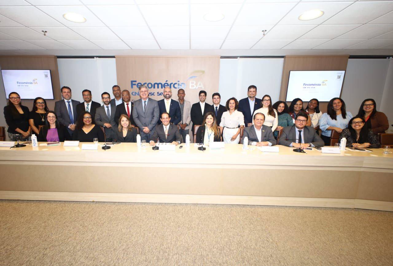 Fecomércio BA promove diálogo entre candidatos a desembargador do TRT-5 e membros da sua Câmara de Assuntos Trabalhistas