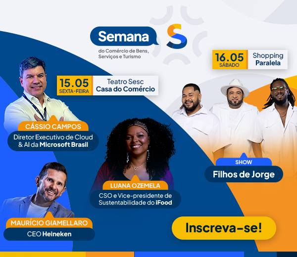 Semana S do Comércio reúne empresários e público geral em dois dias de programação gratuita em Salvador e municípios do interior