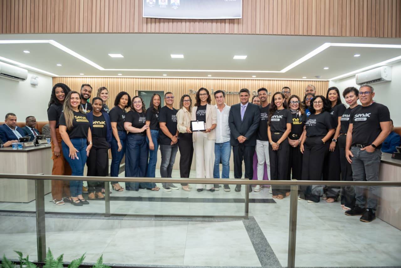 Moção de Aplausos marca 11 anos do Senac Santo Antônio de Jesus