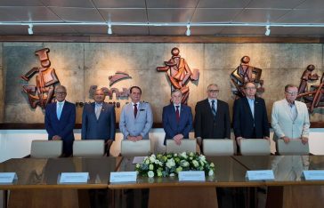Dirigentes da Fecomércio BA tomam posse para o Quadriênio 2026/2030, nesta quarta-feira (17/06), na Casa do Comércio