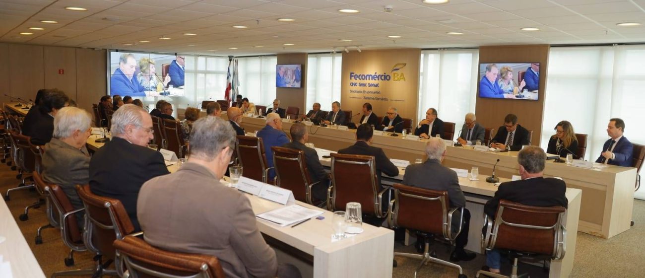 Primeira reunião da Diretoria da Fecomércio BA [mandato 2026/2030] é marcada pela instalação de quatro câmaras setoriais