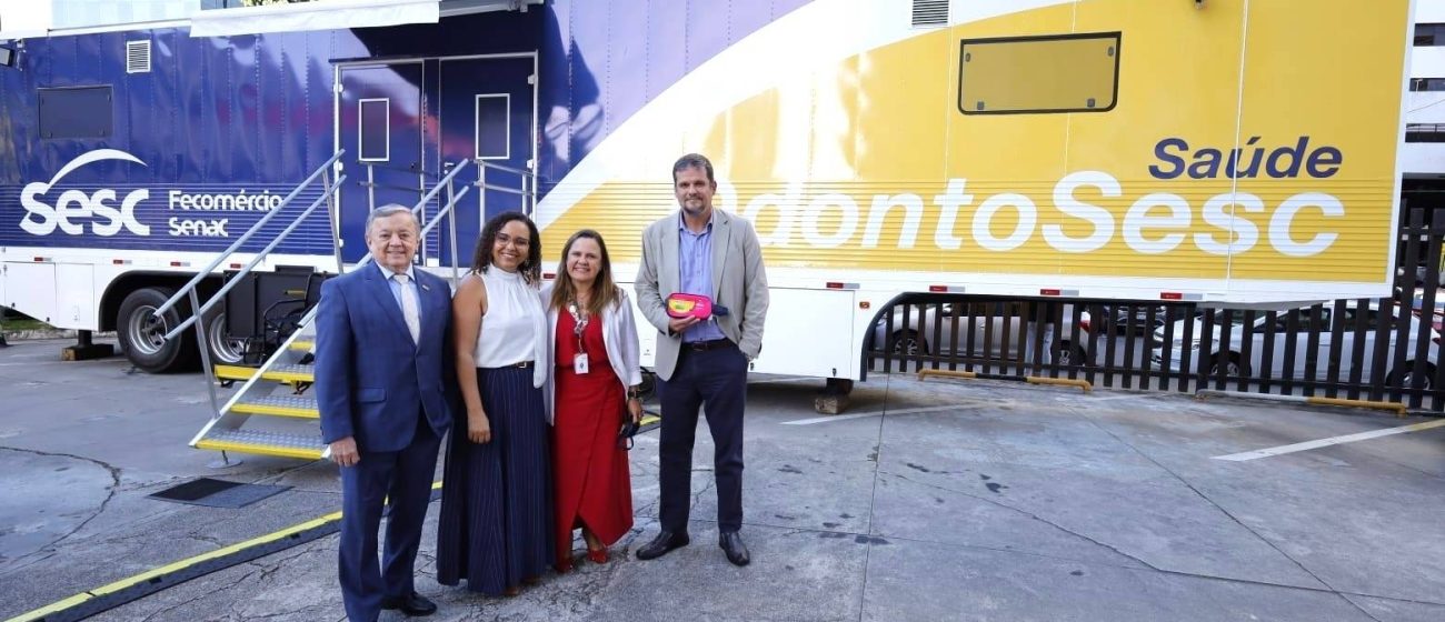 Sistema Comércio Bahia, por meio do Sesc, entregou novo OdontoSesc com tecnologia de ponta, mais acessibilidade e investimento de quase R$ 1 milhão Sistema Comércio Bahia, por meio do Sesc, entregou novo OdontoSesc com tecnologia de ponta, mais acessibilidade e investimento de quase R$ 1 milhão
