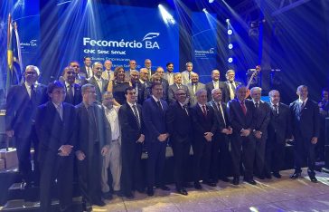 Kelsor Fernandes é empossado para seu segundo mandato consecutivo à frente do Sistema Comércio BA