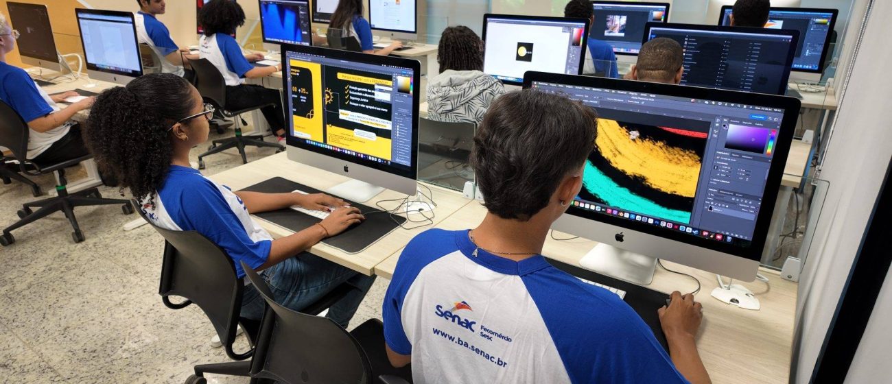 Senac Bahia abre mais de mil vagas gratuitas para cursos Técnicos e de Qualificação profissional em todo o estado