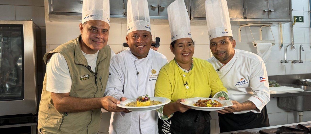 Ex-alunos do Senac Bahia protagonizam disputa especial do Panela de Bairro em celebração aos 80 anos do Sesc e do Senac Ex-alunos do Senac Bahia protagonizam disputa especial do Panela de Bairro em celebração aos 80 anos do Sesc e do Senac
