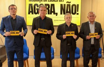 Federações empresariais do setor produtivo fazem mobilização   contra votação da PEC 6x1 em período eleitoral 