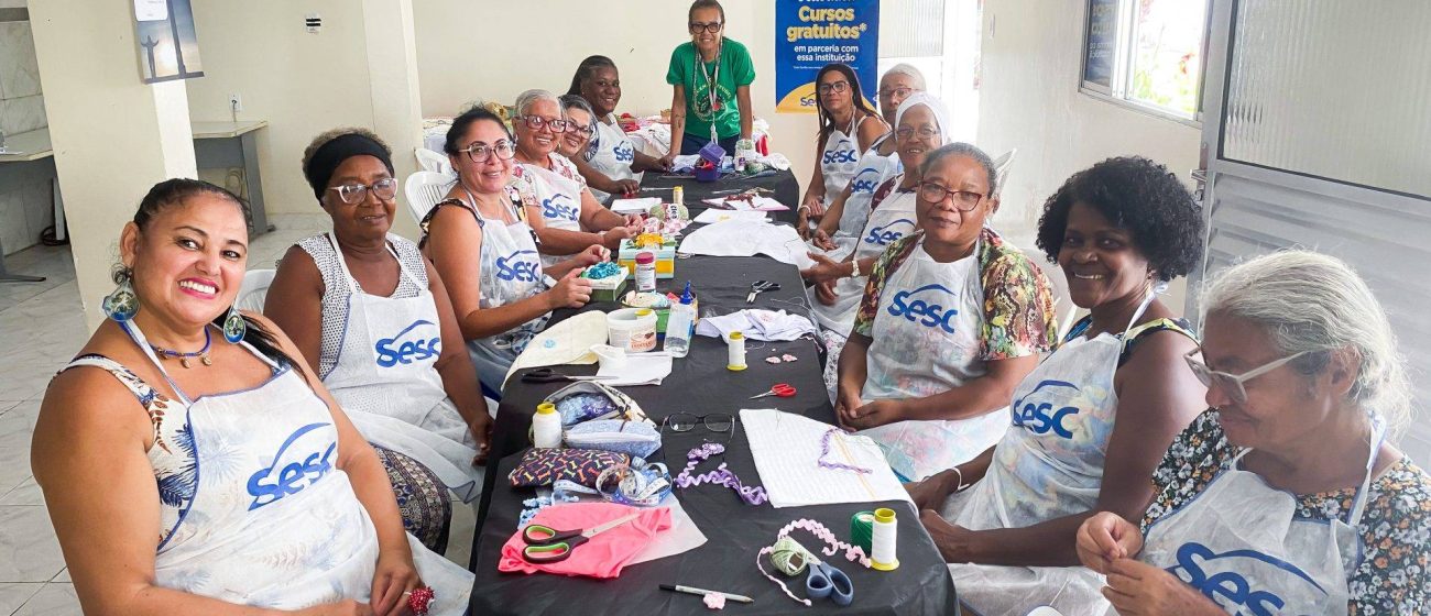 Sistema Comércio BA, através do Sesc, abre seleção para instituições sociais receberem Cursos de Desenvolvimento em Comunidades