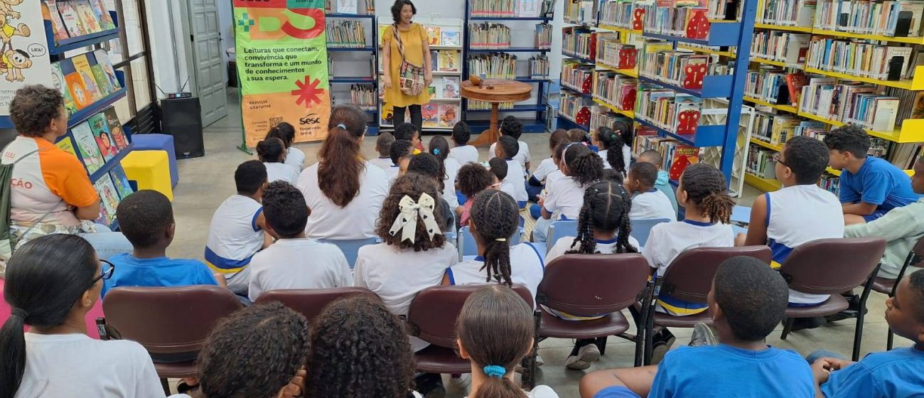 Sistema Comércio BA, através do Sesc, realiza Semana Nacional do Livro e da Biblioteca com atividades gratuitas em 10 cidades da Bahia